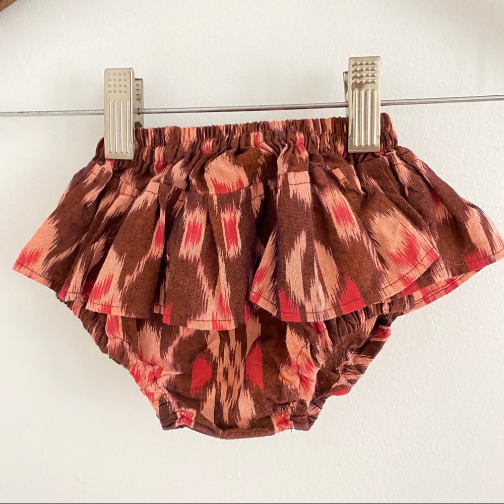 Cleobella Baby Boho Ruffle Bloomers XS